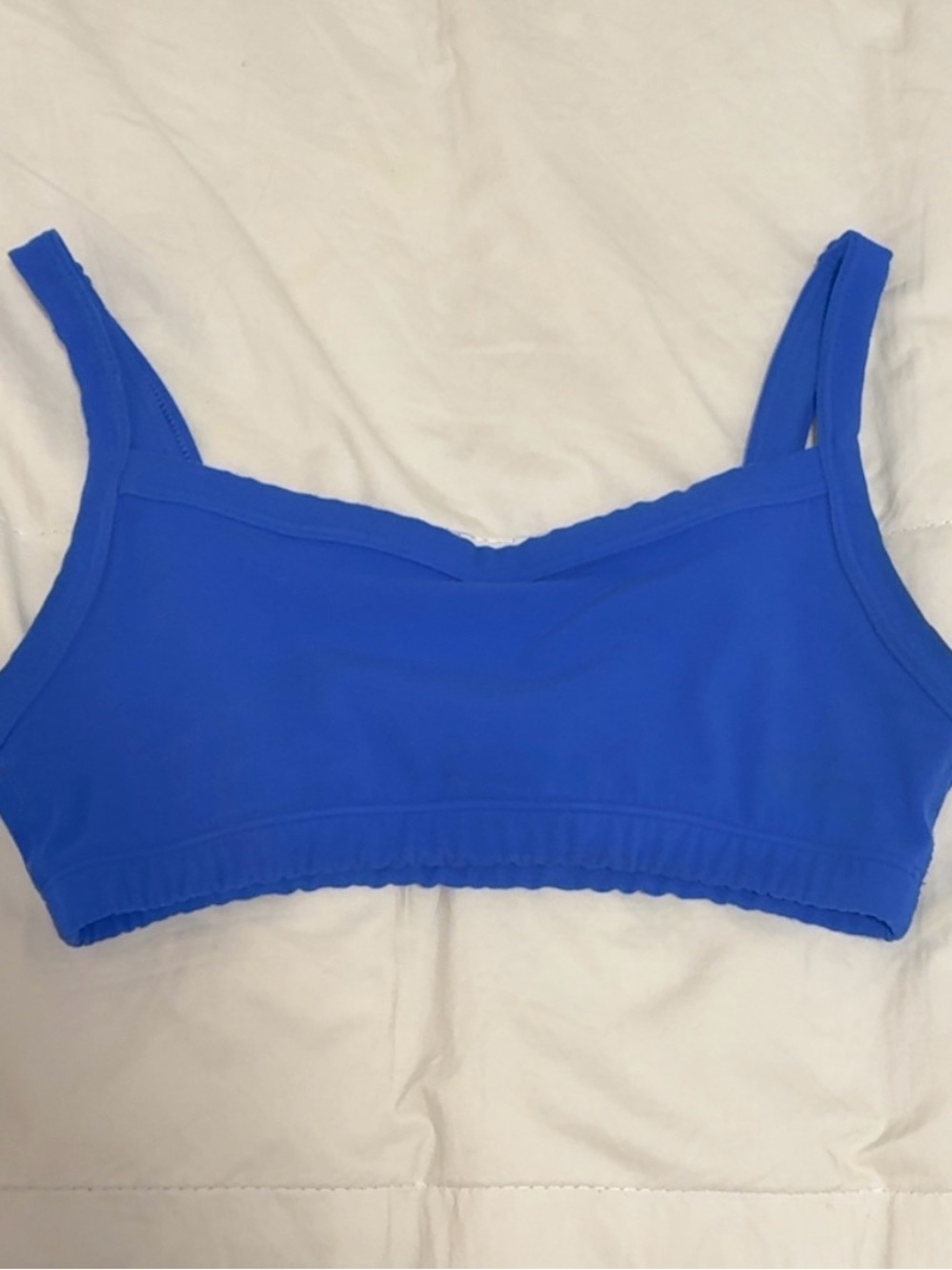 Aritzia Royal Blue Stretch Bralette